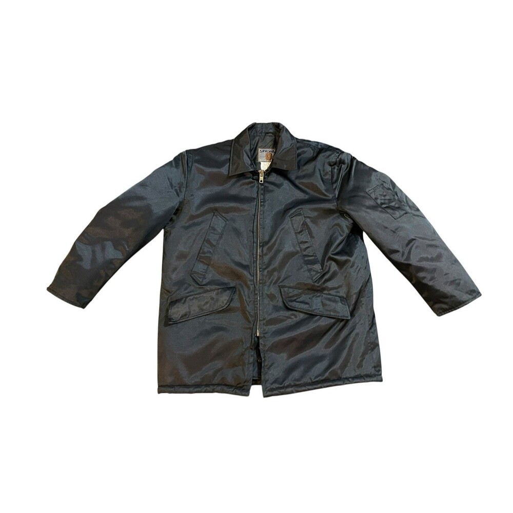 Vintage 80s Spiewak Titan Industrial Work Parka Jacket Large Made In USA
